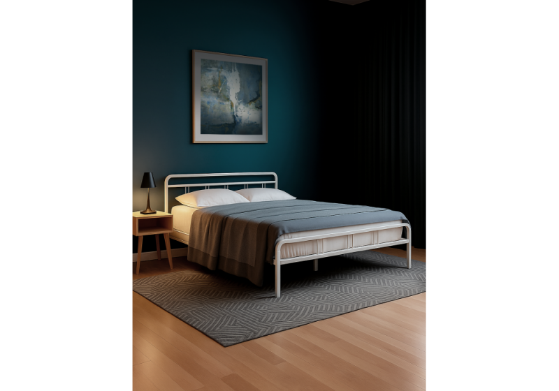 Кровать Рейк 120х200 белая (122)