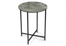 Журнальный стол Волопас королевский мрамор (48x60)