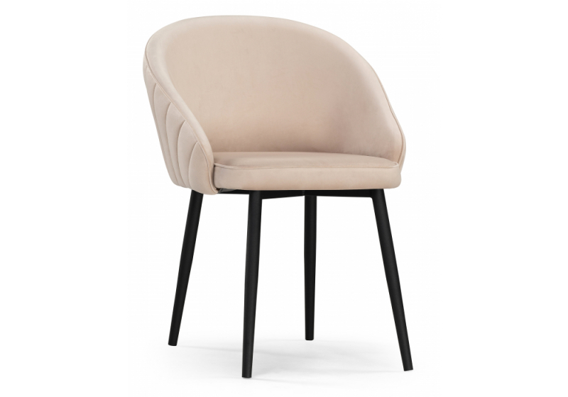 Стул на металлокаркасе Сутгайн MR-26 / черный (59x61x81). 