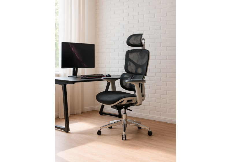 Офисное кресло Samur black / gray (70x70x128)
