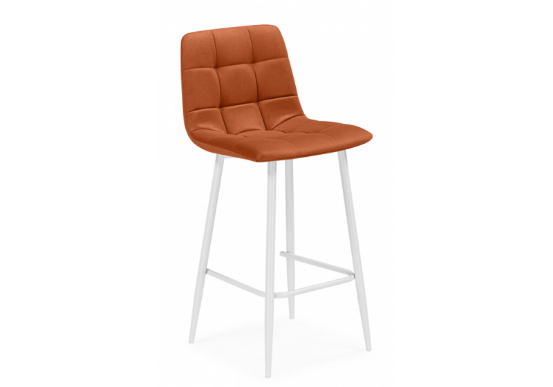Барный стул Чилли Мини терракотовый (zd 432) / белый np (45x53x93). 