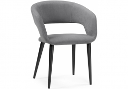 Стул на металлокаркасе Торган катания сильвер (59x60x76)